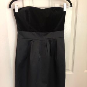 Banana Republic black cocktail dress.